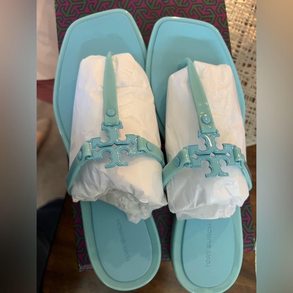 Brand New, Never Worn Tory Burch Flip Flops